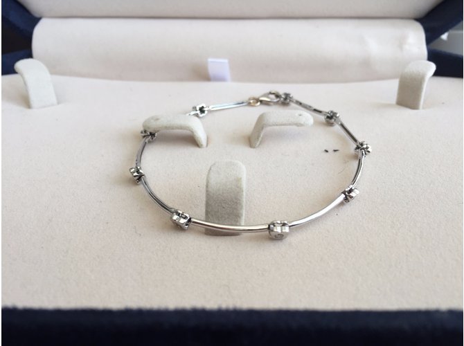 Bracciale Bucherer in oro bianco e diamanti - vista 2