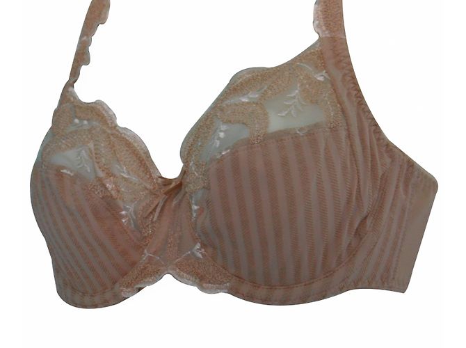 Autre Marque Sujetador Chantelle de encaje marrón claro 85 D - vista 2