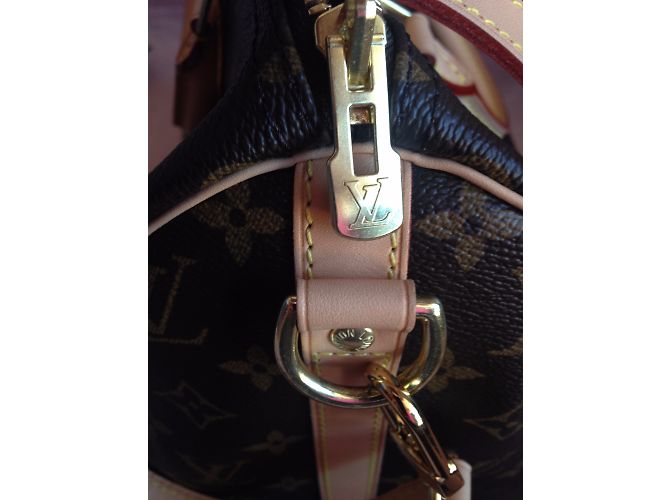 Louis Vuitton Speedy 30 monogramma banding Marrone - vista 6
