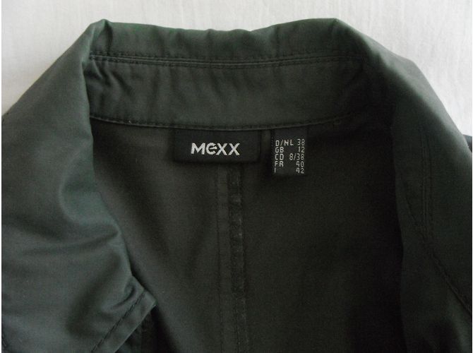 Autre Marque Vestido estilo blusa Mexx de algodón caqui - vista 7