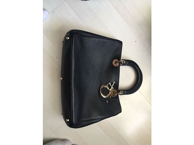Borsa Christian Dior Diorissimo in pelle nera Nero - vista 4