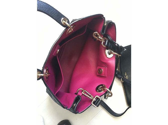 Borsa Christian Dior Diorissimo in pelle nera Nero - vista 5