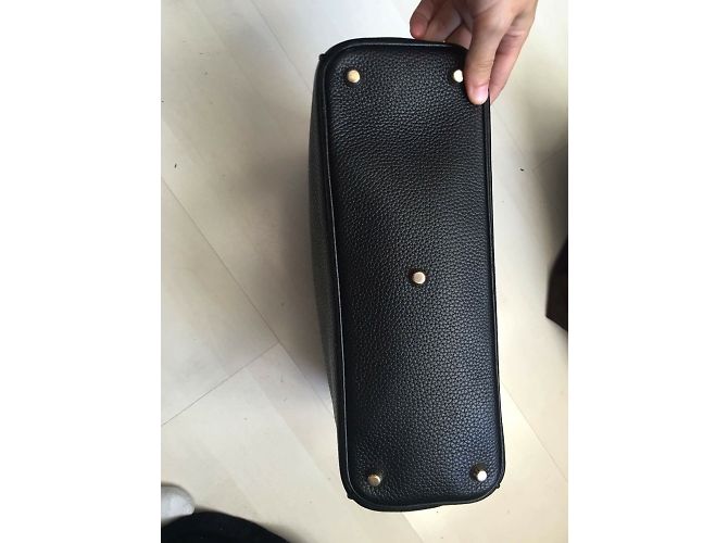 Borsa Christian Dior Diorissimo in pelle nera Nero - vista 7