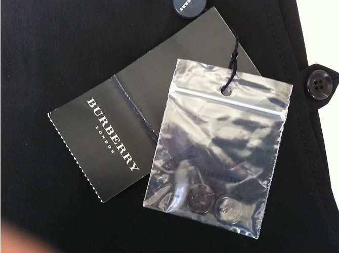 Falda Burberry de algodón negra Negro - vista 9