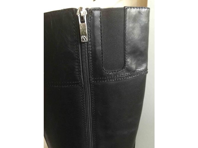Anne Klein Bottes Noir - vue 6