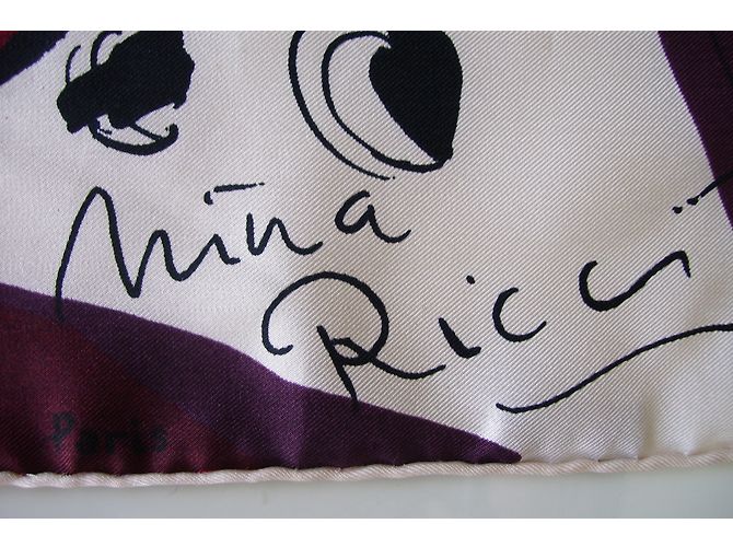 Nina Ricci Cachecol de seda - vista 7