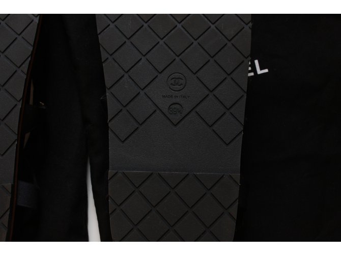 Chanel Sandali a catena Blu - vista 5