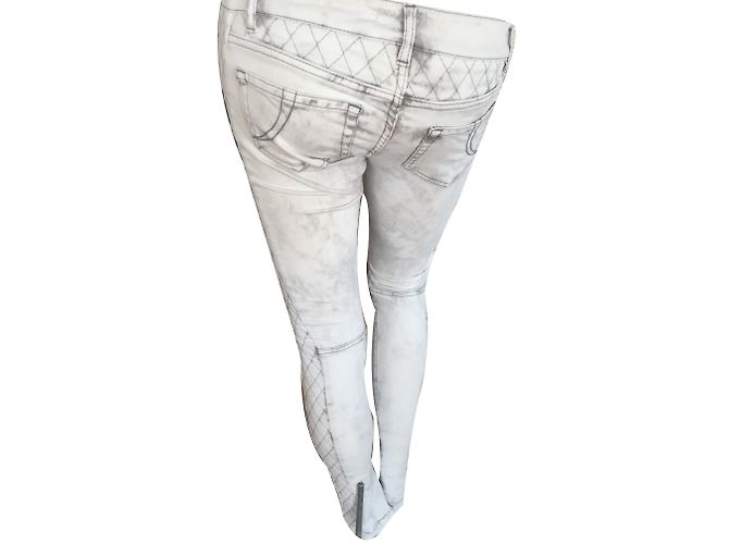 Maje Jeans aus Denim in Grau Größe 34 - Ansicht 2