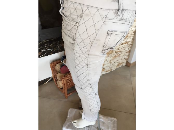 Maje Jeans aus Denim in Grau Größe 34 - Ansicht 3