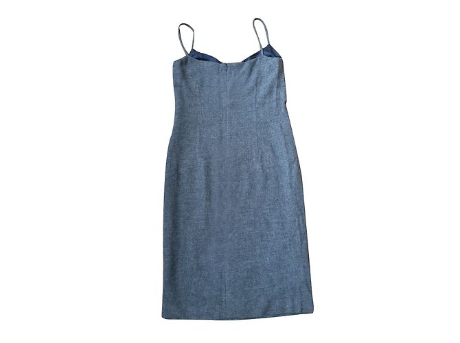 Antonio Fusco Wollgraues Kleid - Ansicht 2