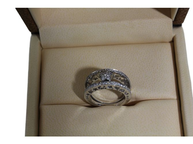 Avakian Diamantring aus Weißgold Silber - Ansicht 10