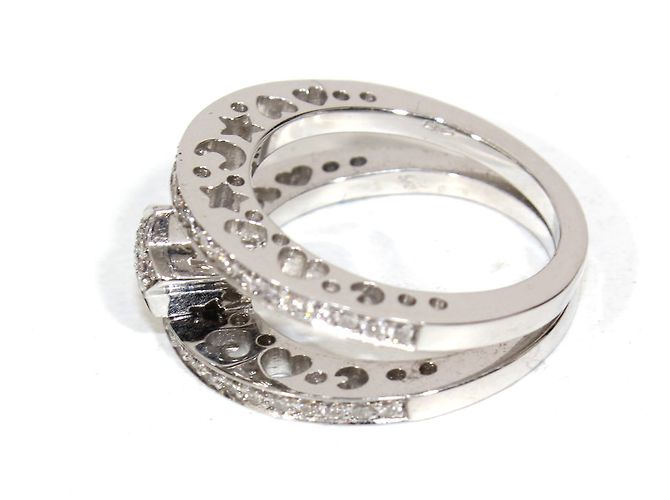 Avakian Diamantring aus Weißgold Silber - Ansicht 3