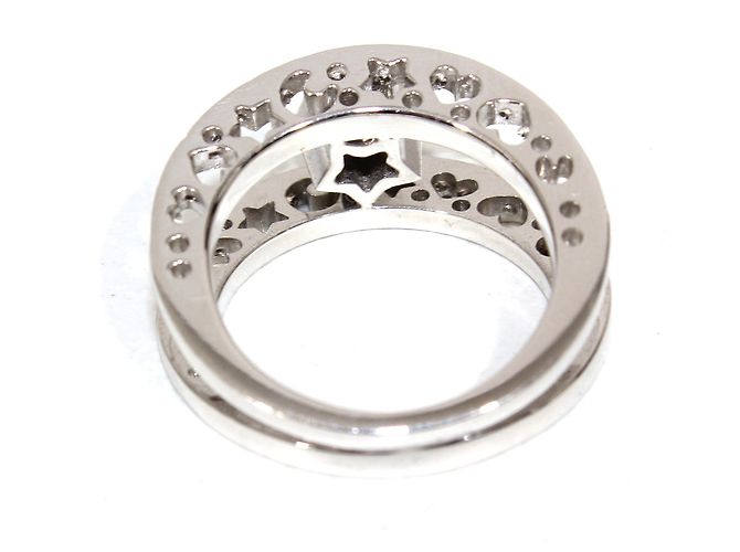 Avakian Diamantring aus Weißgold Silber - Ansicht 4