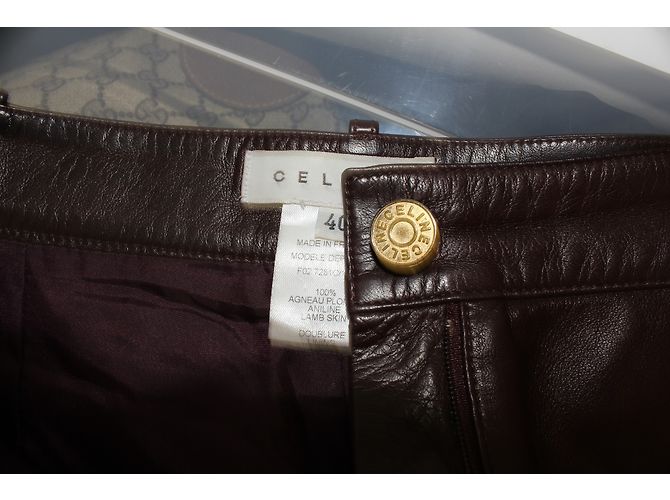 Céline Gonna di pelle - vista 8