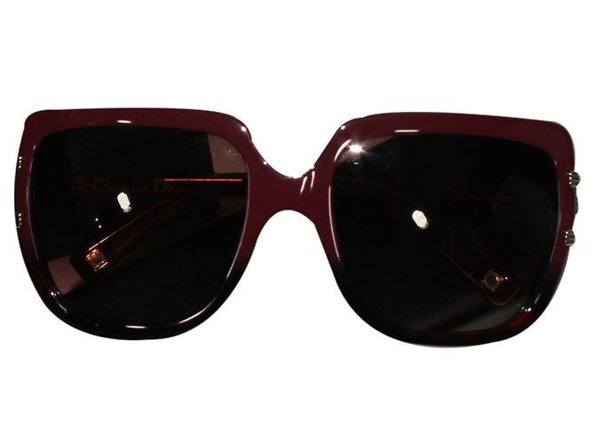 Occhiali da sole Christian Dior Graphix Rosso Scuro Bordò - vista 2