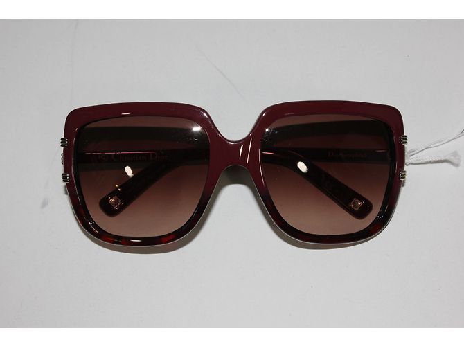 Occhiali da sole Christian Dior Graphix Rosso Scuro Bordò - vista 3