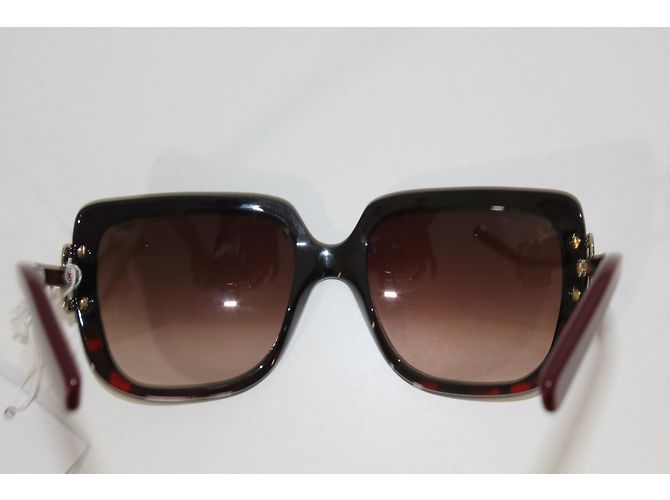 Occhiali da sole Christian Dior Graphix Rosso Scuro Bordò - vista 4