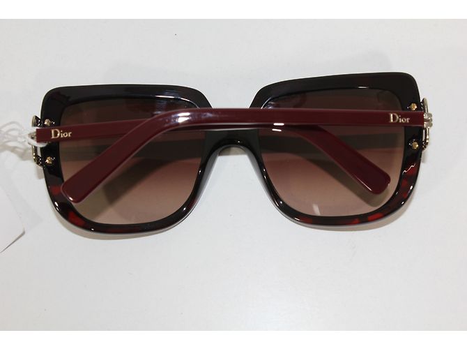 Occhiali da sole Christian Dior Graphix Rosso Scuro Bordò - vista 5