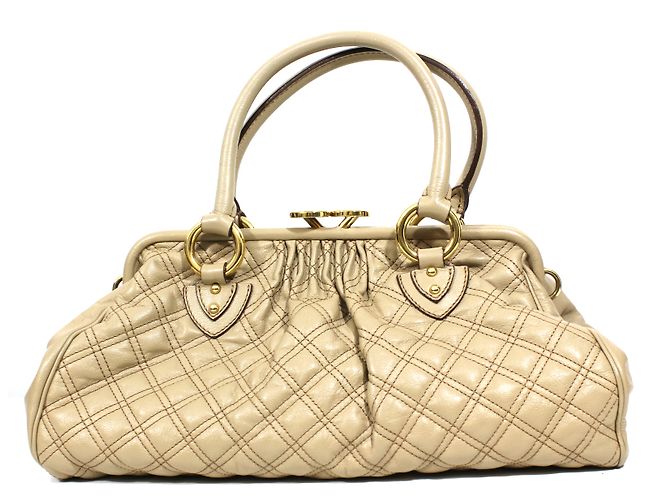 Marc Jacobs Stam Ledertasche Taupe - Ansicht 2