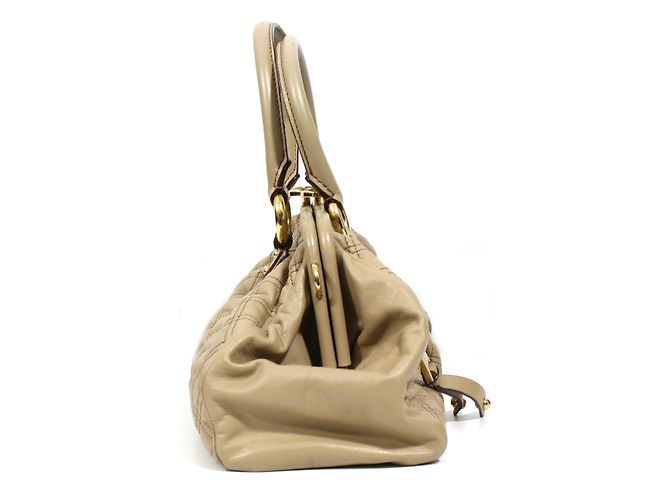 Marc Jacobs Stam Ledertasche Taupe - Ansicht 4