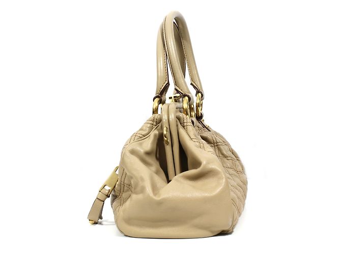 Marc Jacobs Stam Ledertasche Taupe - Ansicht 5