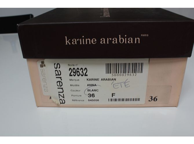 Sandali Karine Arabian in pelle multicolore - vista 7