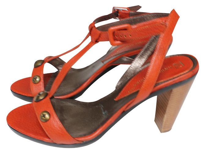 Sandali Karine Arabian ZORA in pelle arancione - vista 2