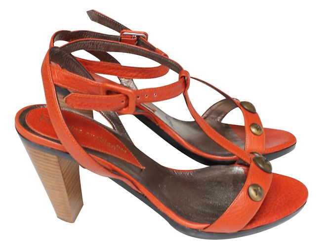 Sandali Karine Arabian ZORA in pelle arancione - vista 3