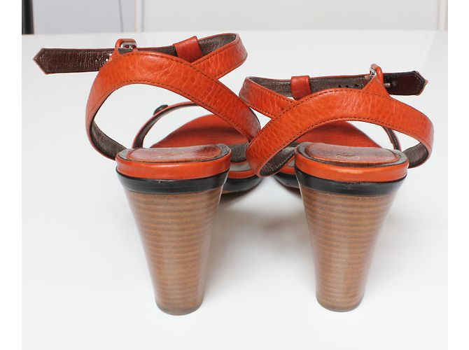 Sandali Karine Arabian ZORA in pelle arancione - vista 5