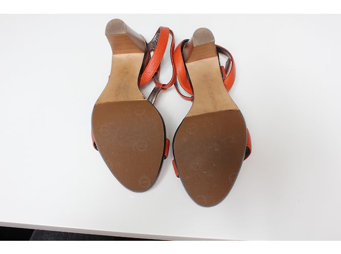Sandali Karine Arabian ZORA in pelle arancione - vista 6