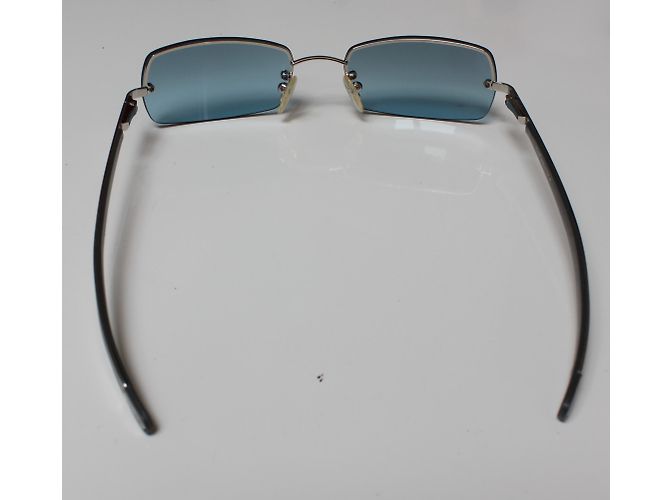 Autre Marque Occhiali da sole Police Blu e Argento - vista 3