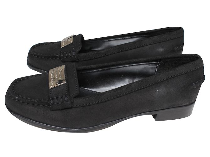 Mocassini Ralph Lauren in pelle di cervo nera Nero - vista 2