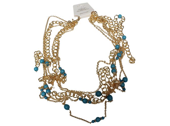 Amrita Singh Colar 'Bangle Bangle' Dourado - vista 2