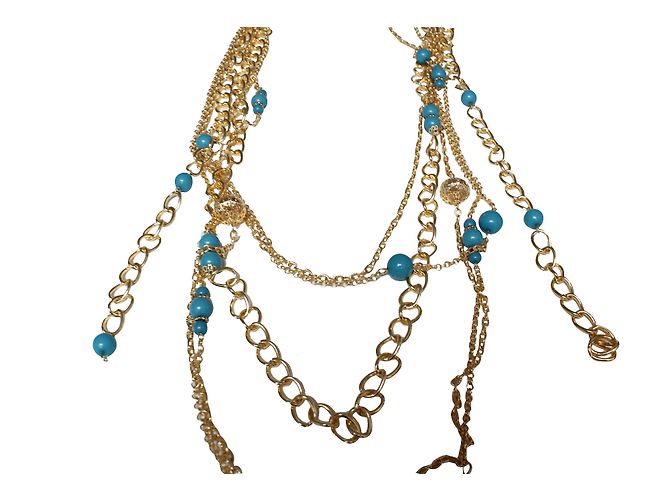 Amrita Singh Colar 'Bangle Bangle' Dourado - vista 3