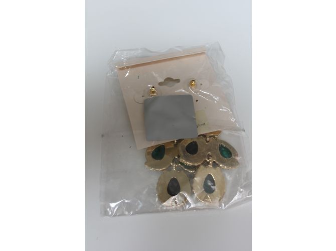 Amrita Singh Brincos 'Bangle Bangle' Verde - vista 6