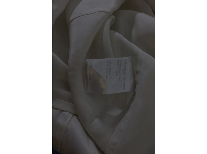 Abraham Will camisa de seda Blanco - vista 7