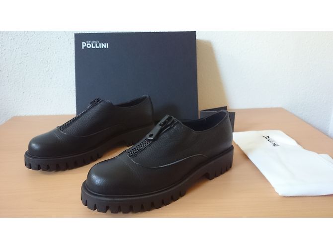Studio Pollini Mokassins Schwarz - Ansicht 3