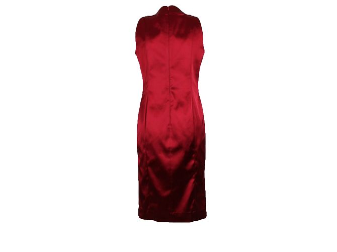 Max Mara vestido rojo - vista 3