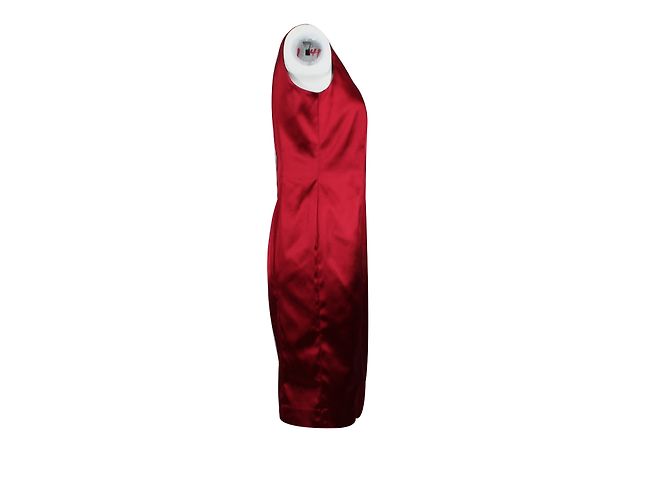 Max Mara vestido rojo - vista 4