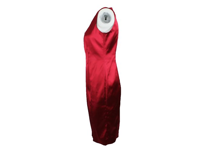 Max Mara vestido rojo - vista 5