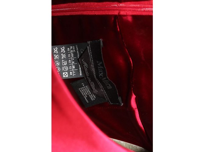 Max Mara vestido rojo - vista 6