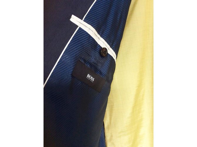 Hugo Boss James / Sharp 2 Traje de mezcla de lana de ajuste fino - vista 3