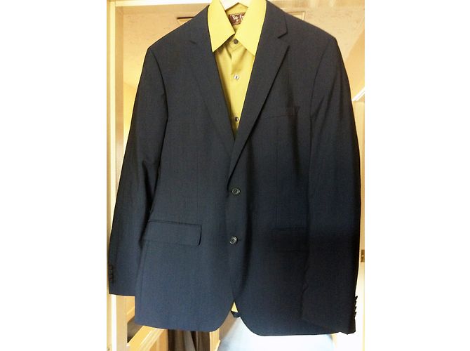 Hugo Boss James / Sharp 2 Traje de mezcla de lana de ajuste fino - vista 9