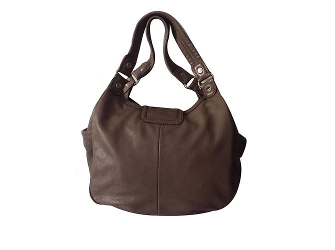 Borsa a mano in pelle Marc by Marc Jacobs Taupe - vista 2