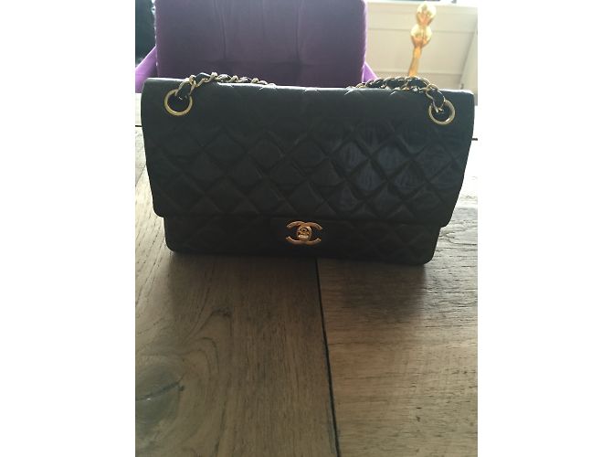 Timeless Chanel Medium classico 2.55 Flap Bag rivestito Castagno - vista 5