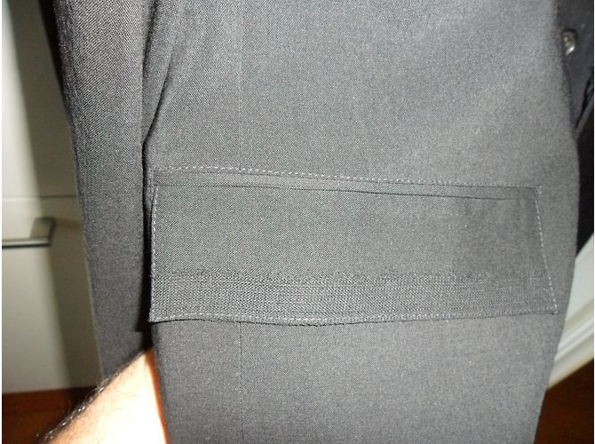 Damir Doma Giacca nera da uomo Nero - vista 7
