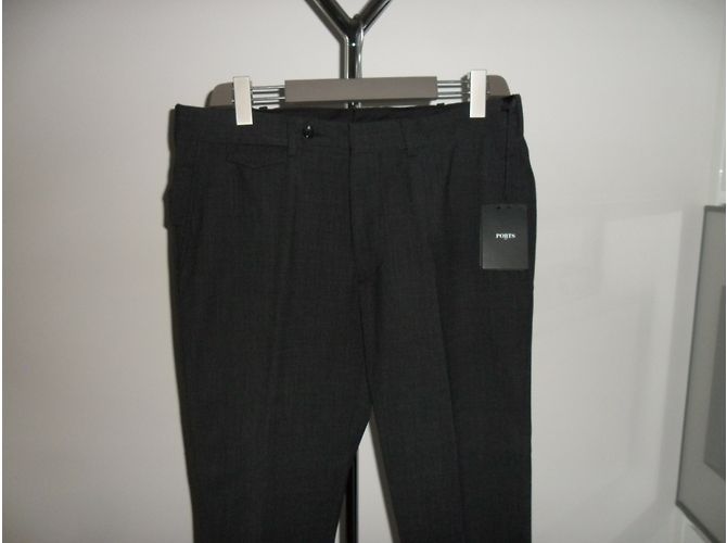 Ports 1961 nwt men's stretch wool pants Dark grey - view 4