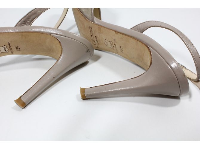 Sandali Lk Bennett Taupe in Pelle e Suede 38.5 - vista 8