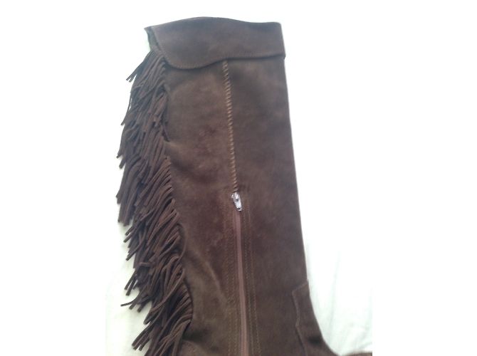 Botas Minnetonka x maje Castaño - vista 4