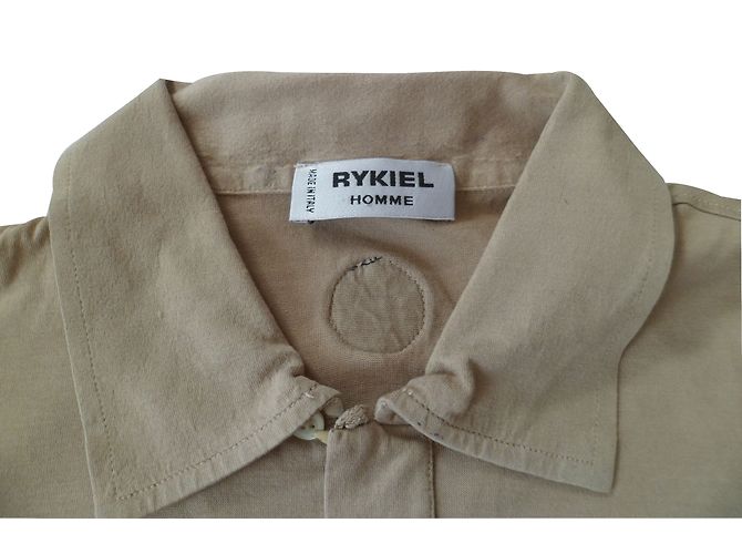 Polo Sonia Rykiel in cotone beige da uomo Taglia M - vista 2